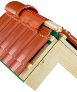 Alternative view of Mønebånd SVART, 0.3x5m, Mønerull Eurovent