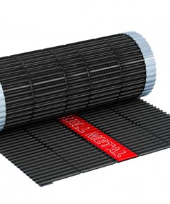 Mønebånd SVART, 0.3x5m, Mønerull Eurovent