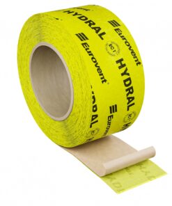 Eurovent HYDRAL | 60mm × 40m – montasjetape for dampsperre og skjøter