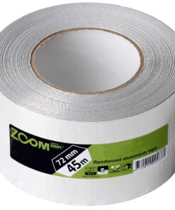 Armert Aluminiumsteip 72mm x 45m