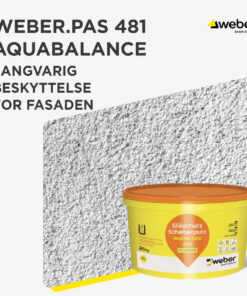 Silikonharpikspuss Weber.pas 481 AquaBalance 1,5 mm – 25 kg