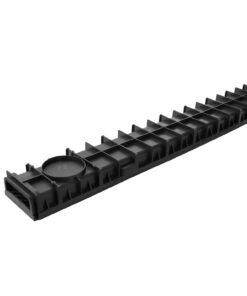 Dreneringsrenne Axhell ForU 30 B125 med svart komposittrist – 1 meter - Bilde 3