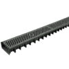 Dreneringsrenne Axhell ForU 30 B125 med svart komposittrist – 1 meter