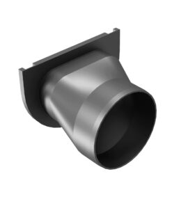 Endelokksett Axhell H70 med Ø75 mm utløp – 2 deler