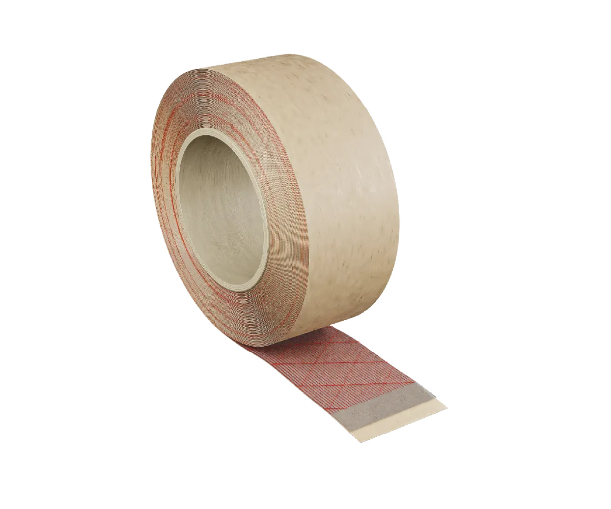 Eurovent DUO dobbeltsidig tape 50 mm x 25 m med armeringsnett.